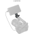 SmallRig 6314 - regulowane mocowanie, uchwyt do monitora do użytku w pionie i poziomie (mocowanie ARRI 3/8